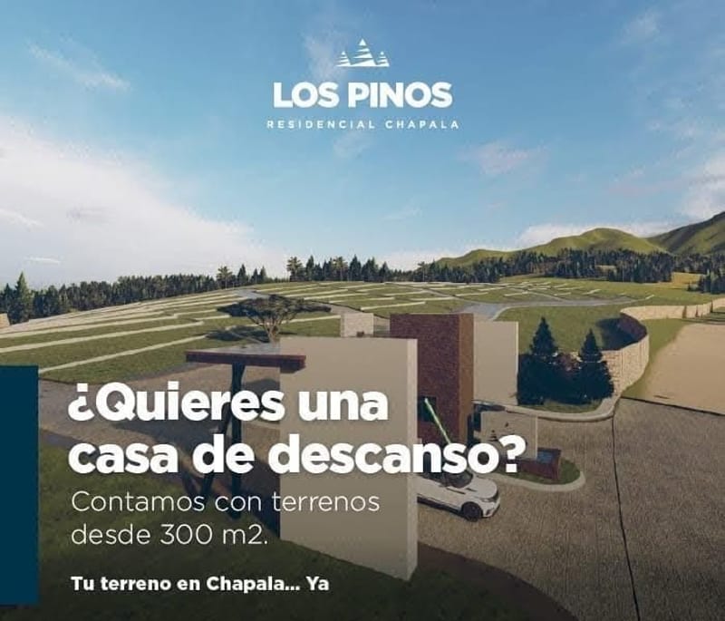 Venta de Terreno  panorámico en Chapala