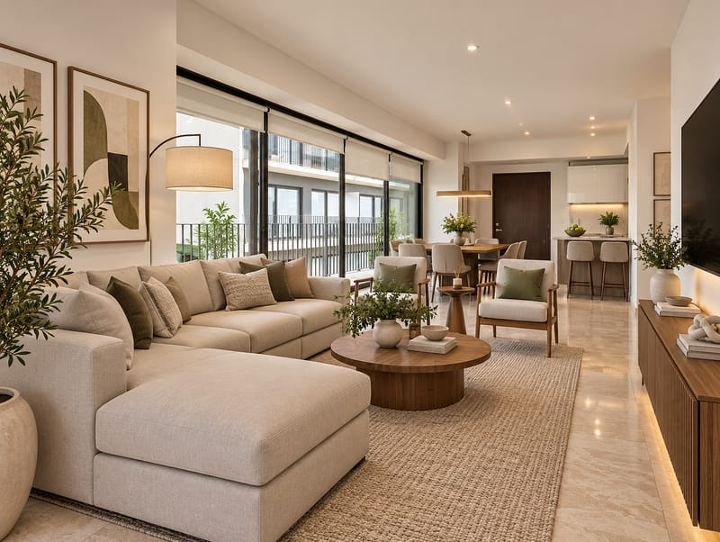 Departamento en renta con espectacular vista en zona Andares